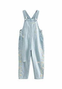 Next DAISY EMBROIDERED - REGULAR  - Lacláče - light blue denim