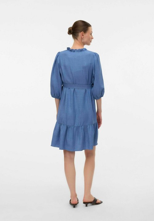 seraphine denim dress Adelia Denim Maternity Dress by Seraphine