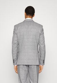 Selected Homme SLHMYLOLOGAN SUIT - Fato - grey melange/hounds check