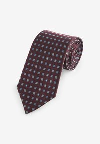 Next ITALY - Kravata - fig brown blue floral
