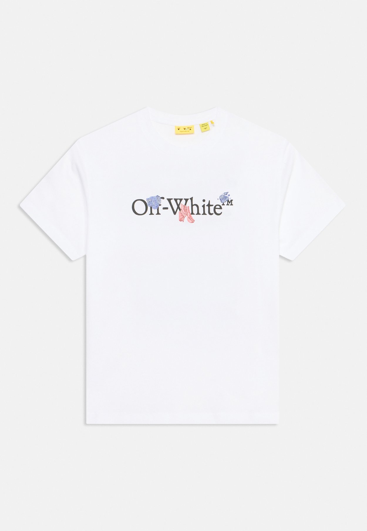 Off-White ARROW TEE UNISEX - Print T-shirt - white