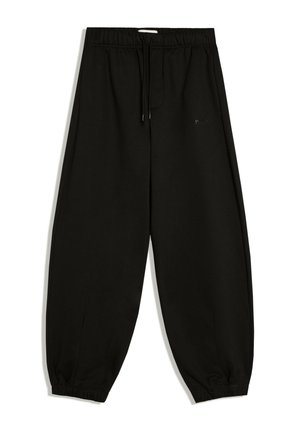 Bershka, JOGGER - TRACKSUIT BOTTOMS - Tracksuit bottoms - black