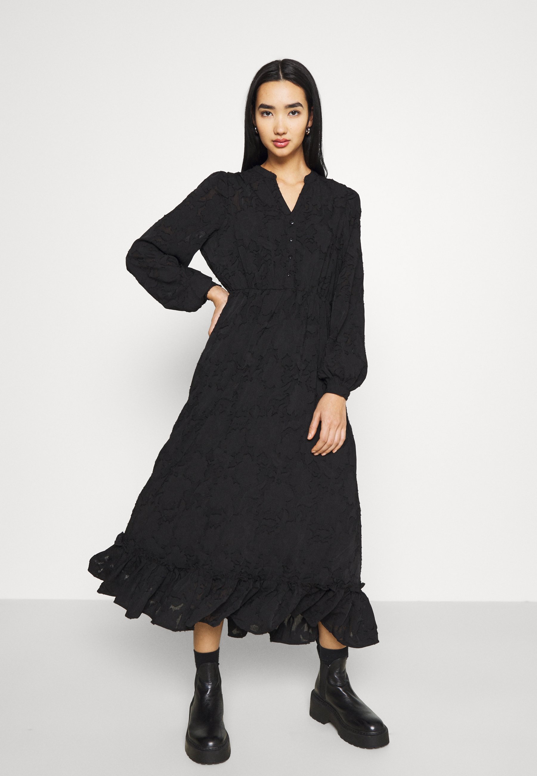robe longue noire only