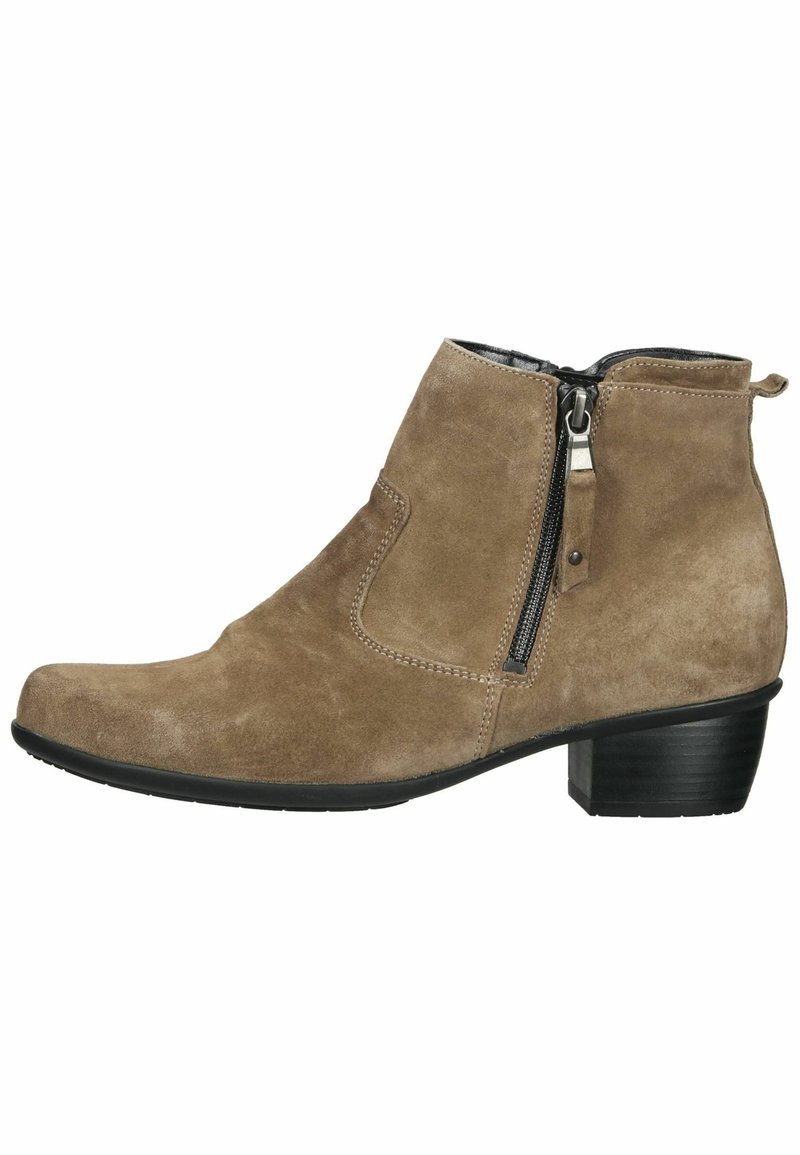 Waldläufer Boots à talons - taupe