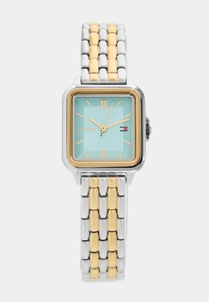 Tommy Hilfiger MIA - Hodinky - silver-coloured/gold-coloured/blue