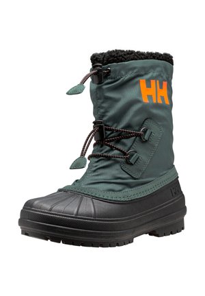 VARANGER - Stivali da neve  - dark creek/neon orange