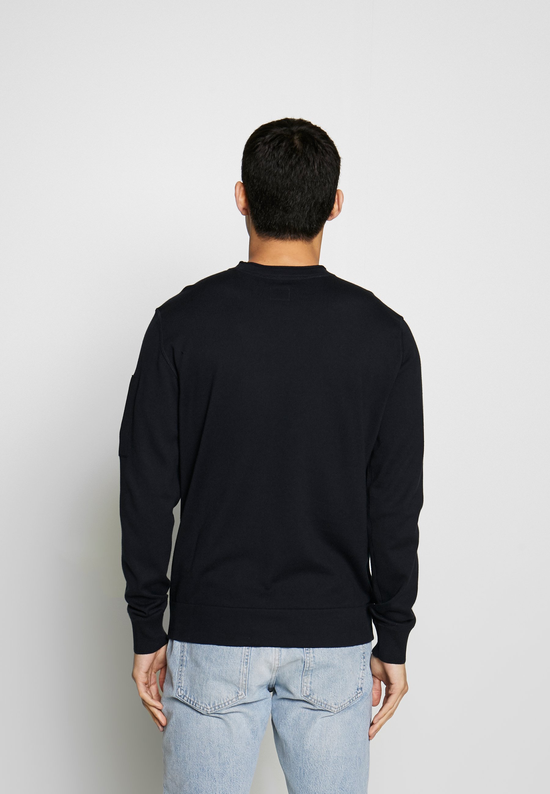 cp company jumper navy