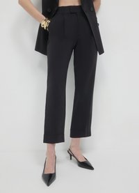 Calliope PANTALONE - Stoffhose - ultrablack