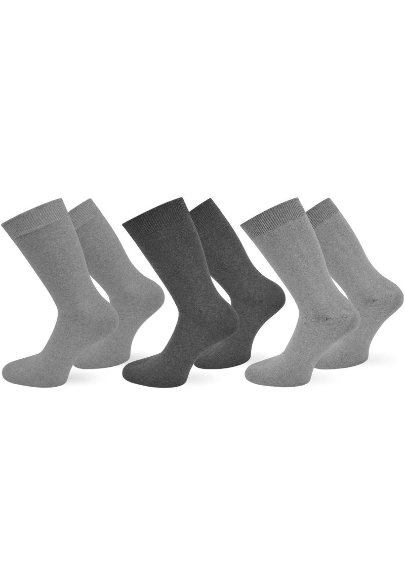 Normani 6 PACK - Socken - grau sortiert