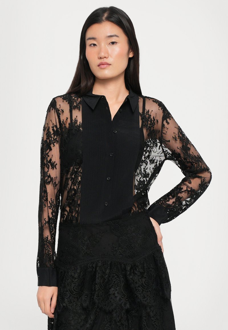 Chemisier Femme The Kooples - Taille M/38 - Coton - Manches Longues - Occasion Très Bon état