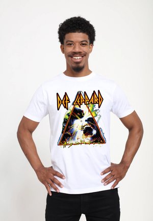 Henry Tiger, DEF LEPPARD - HYSTERIA - Print T-shirt - white