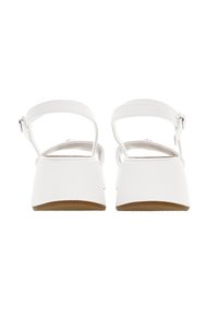 U.S. Polo Assn. GLORY - Sandály na platformě - whi