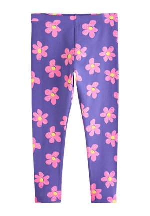 Next REGULAR FIT - LEGGINGS  . - Legíny – nohavice - purple pink flower