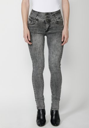 Testhezálló fazon - denim gris grey denim
