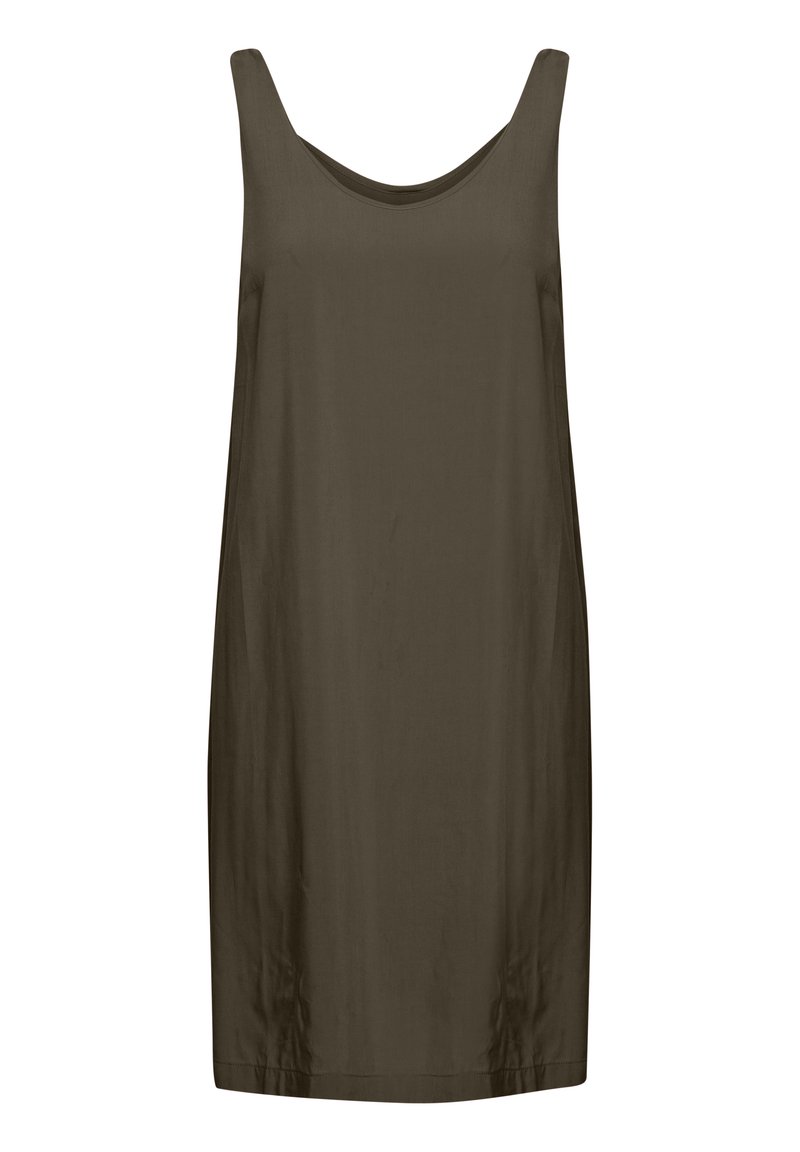 PULZ Jurk donkerbruin PULZ Jurk donkerbruin