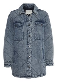 Kaffe Abrigo corto - light-blue denim