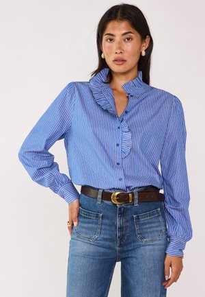 Overhemdblouse - bleu