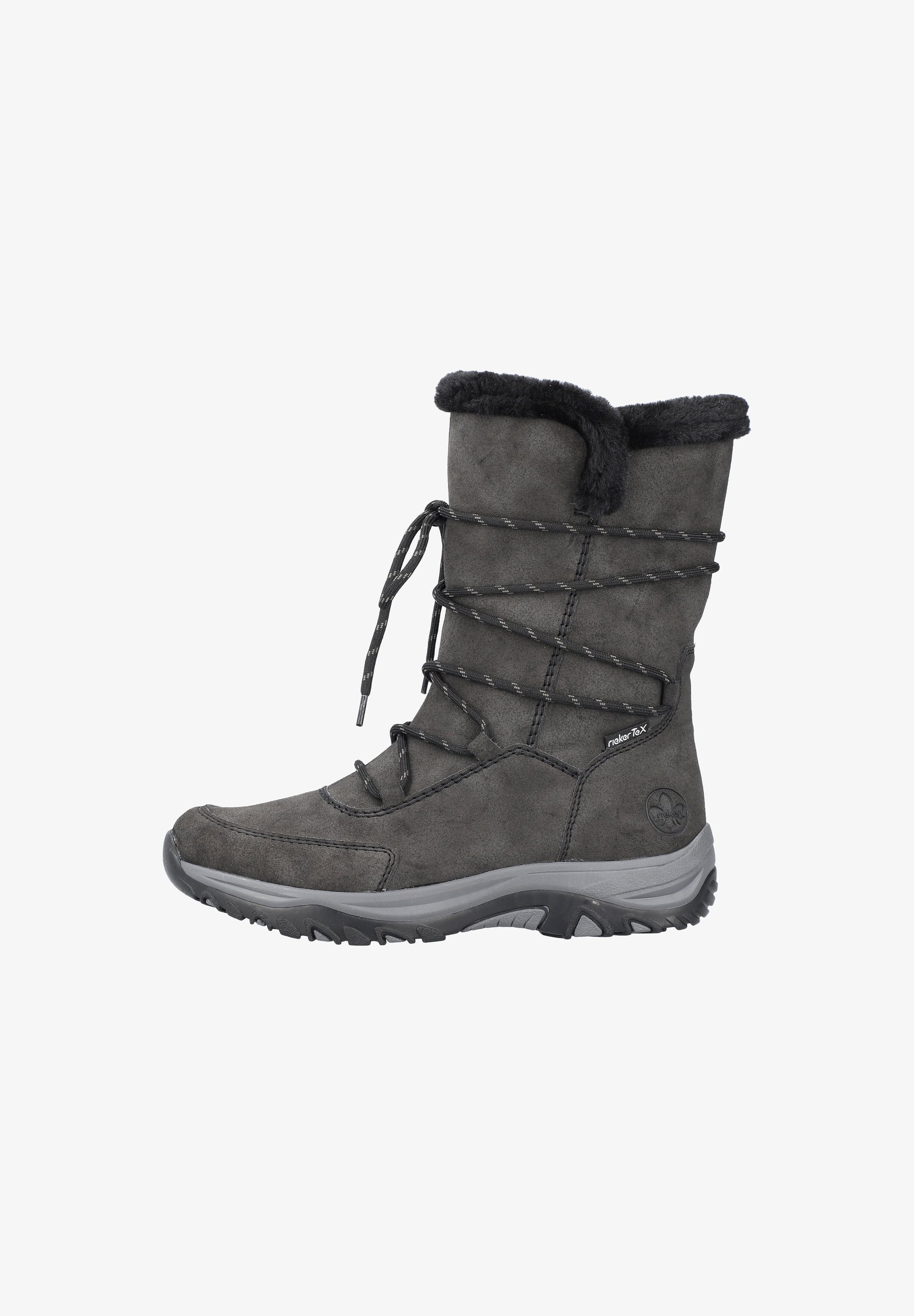 Rieker donna stivaletto TEX foderato grigio Stivaletti Rieker donna stivaletto TEX foderato grigio Stivaletti