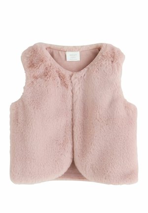 Next, FAUX FUR BABY GILET - Waistcoat - pink