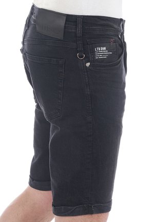 CORVIN - Jeansshort - black denim