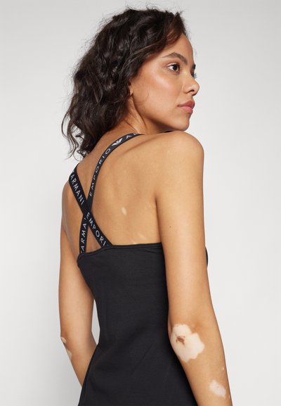 Emporio Armani TANK - Pyžamový vrchný diel - nero black