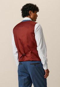 Next HERRINGBONE  REGULAR FIT - Prsluk za odijelo - bright blue