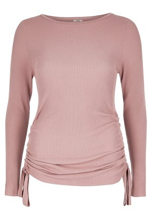 Stickad tröja - pink