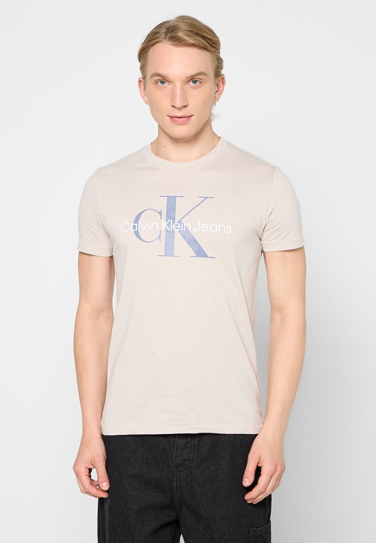 Calvin Klein Jeans T-shirt print beige