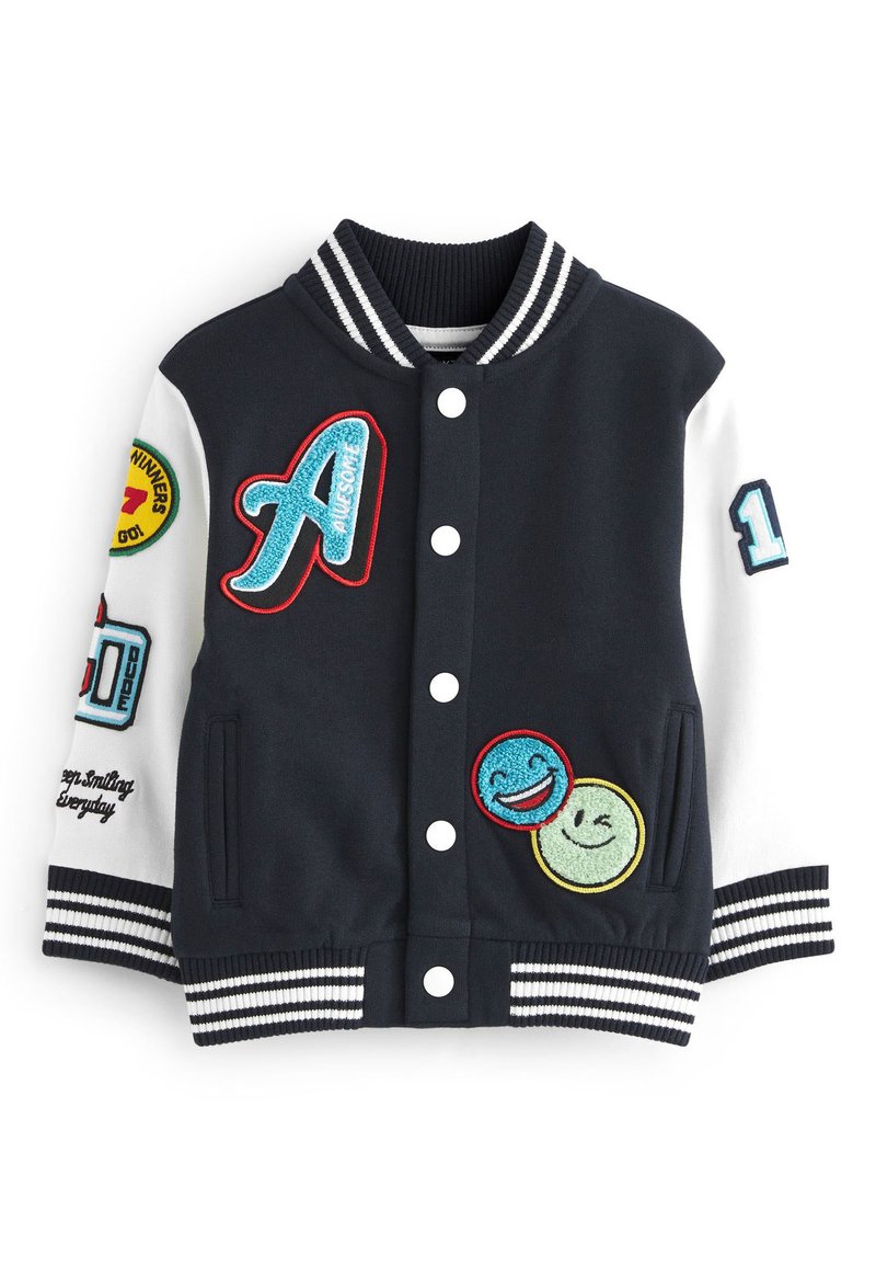 Next VARSITY - Bomber stiliaus striukė - mottled blue