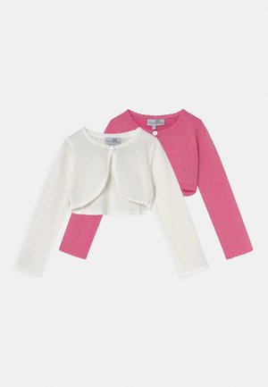 Cardigan - pink/ecru