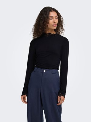 ONLY, TOP ONLLIV TOP - Longsleeve - black