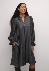 Culture CUBELVA OLLY - Nappali ruha - black melange