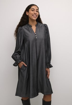 Culture CUBELVA OLLY - Nappali ruha - black melange