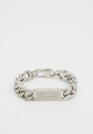 Lacoste BACKHAND UNISEX - Rokassprādze - silver-coloured