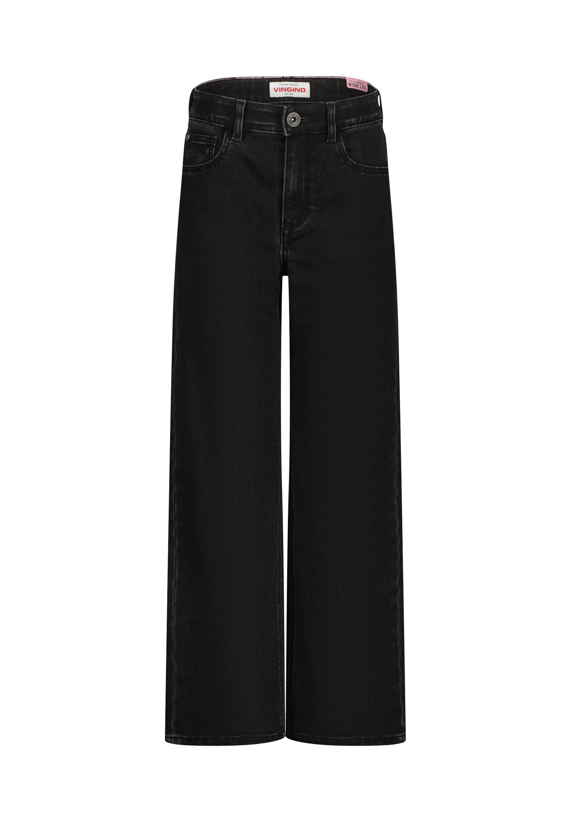 Hotel Kalinga Pantalon Cargo Noir Jennyfer Wide Leg Jean Culotte