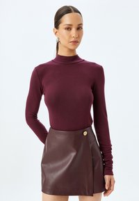 Koton LONG SLEEVE  - Longsleeve - bordeaux
