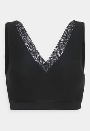 SOFT CUPS V-AUSSCHNITT - Bustier - schwarz