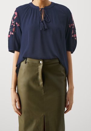 Blouse - dark blue