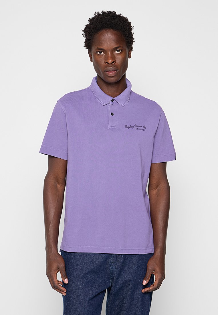 Replay Poloshirt paars