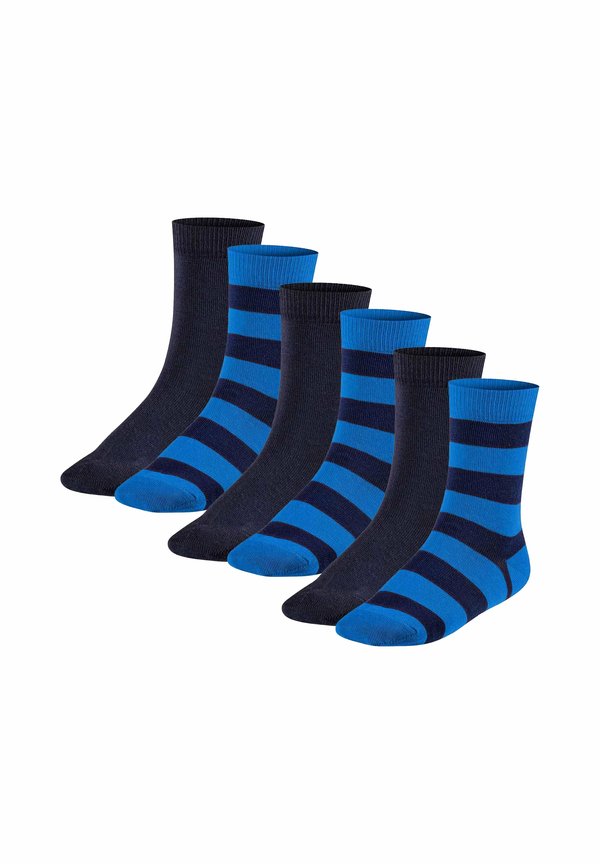 6ER PACK - Socks - schwarz blau