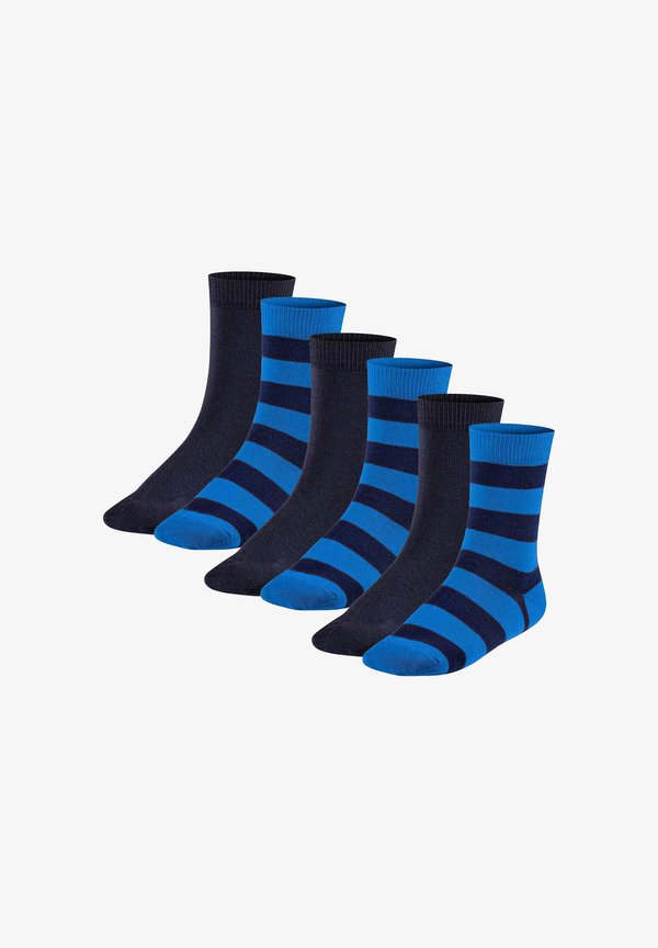 6ER PACK - Socks - schwarz blau - Main Image