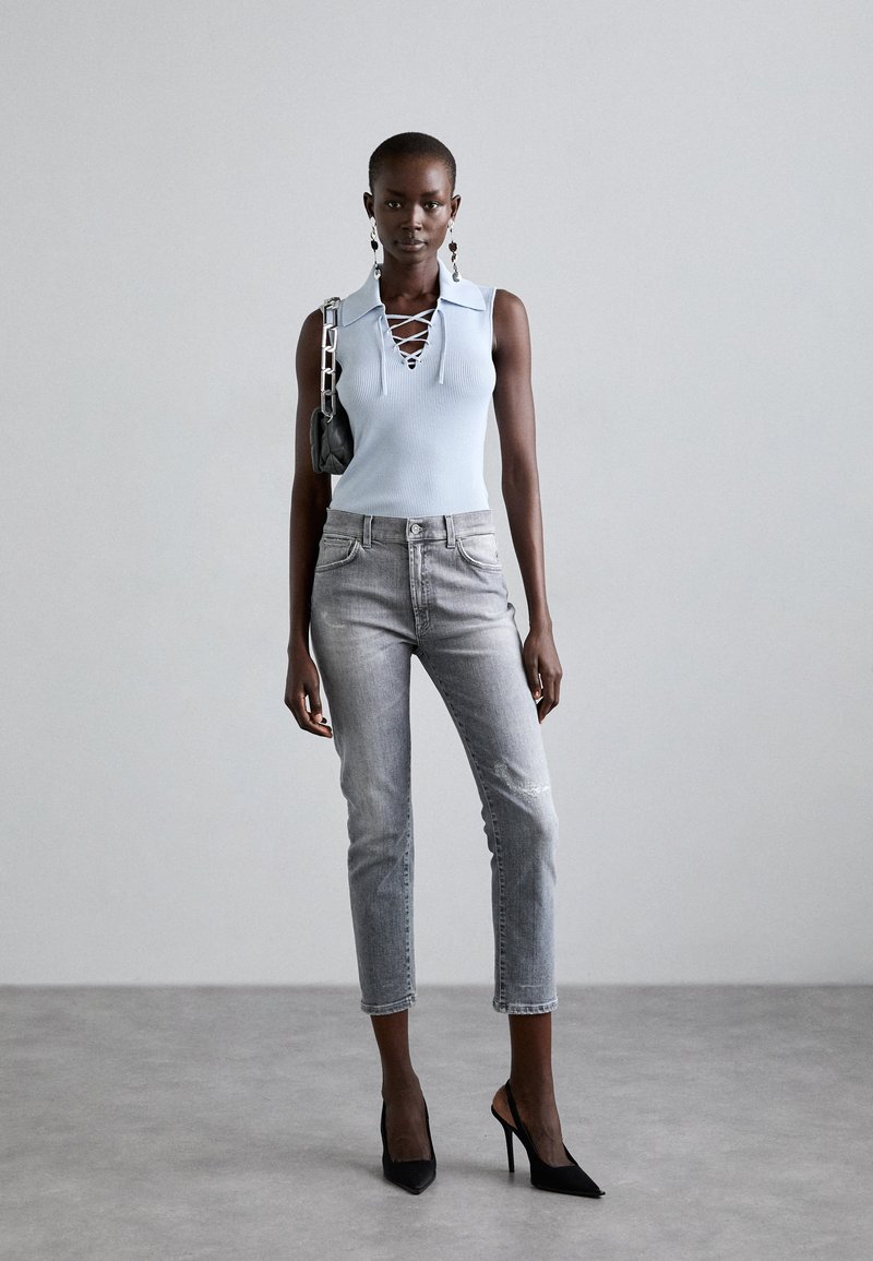 Dondup DAILA - Jeans slim fit - medium grey/grigio denim - Zalando.it