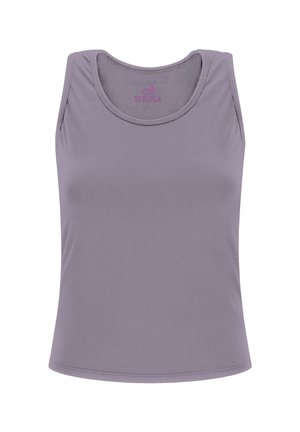 Deha, STRETCH JERSEY RACERBACK TOP - TOP - Top - lilac