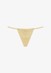 SIDE STRAPS - Thong - yellow