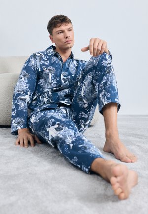 MENS POCKET - Pyjama - navy