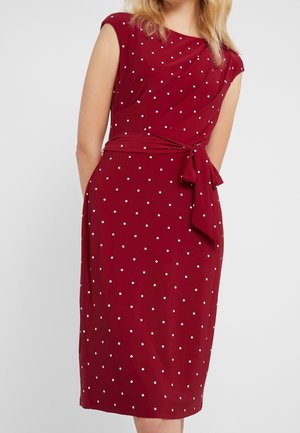 Robe en jersey - bordeaux