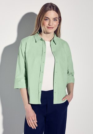 Button-down blouse - grün