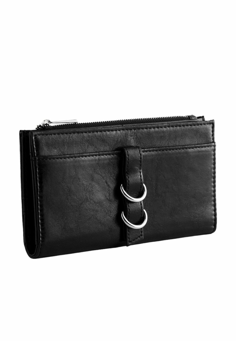 Next LARGE RING DETAILED - REGULAR FIT - Portafoglio - black