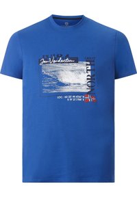 Jan Vanderstorm PITTER - Print T-shirt - royal blau
