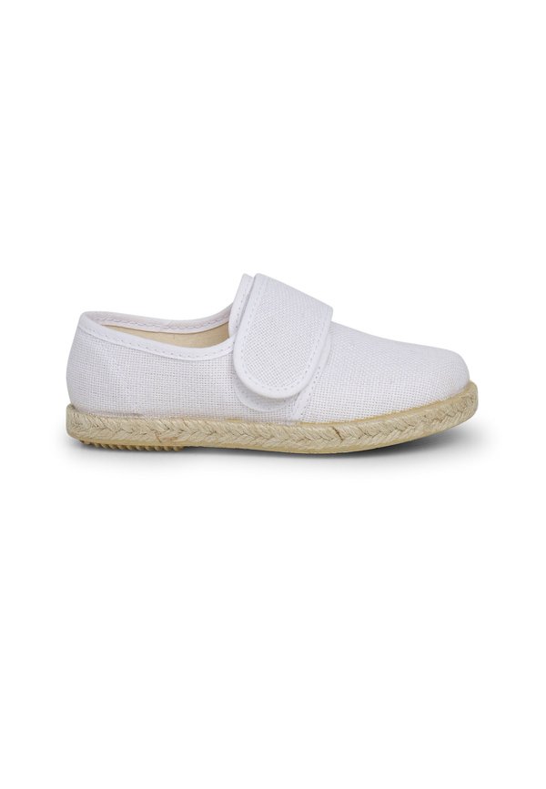 BLUCHER CINTA ADHESIVA - Espadrille - blanco